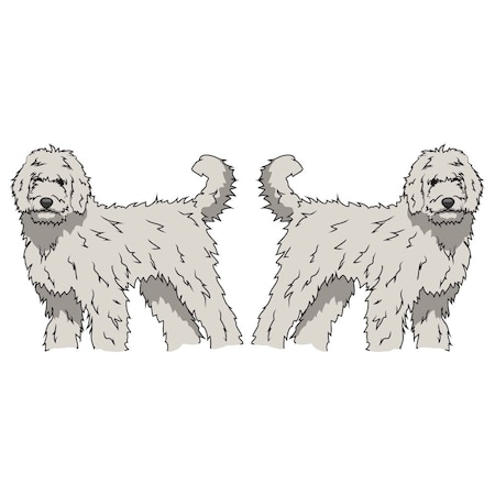 Signmission Labradoodle Dog Decal, Dog Lover Decor Vinyl Sticker D-18-Labradoodle